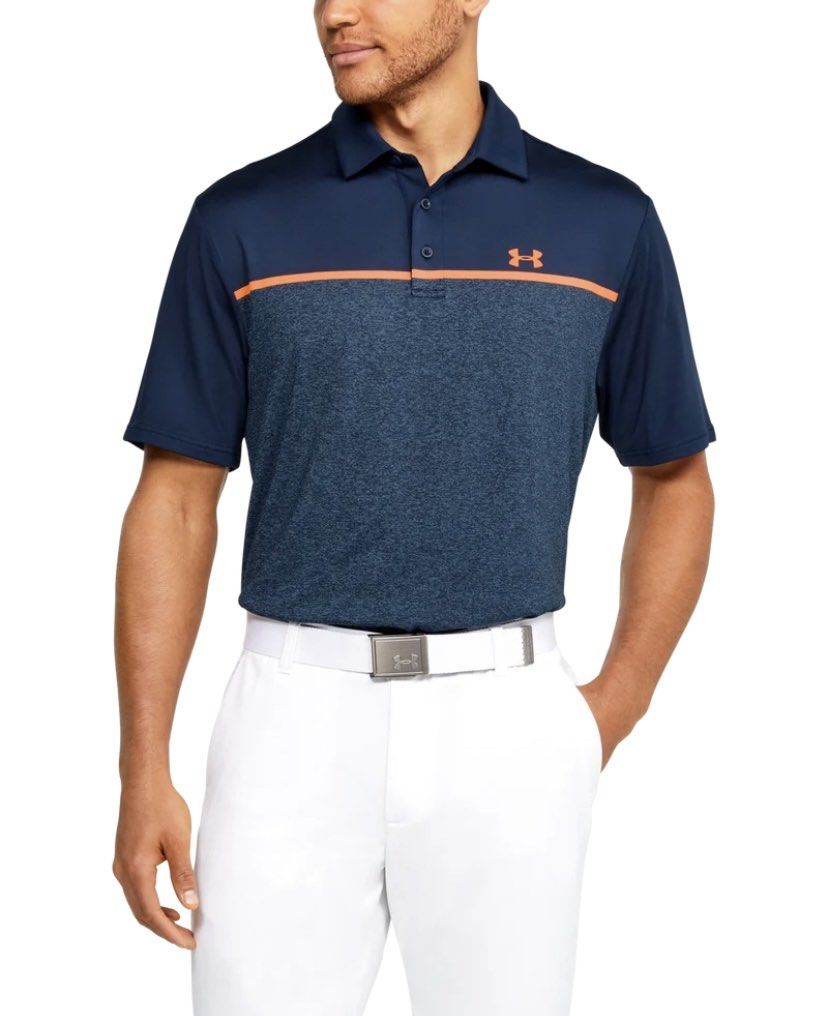 Under Armour Polo Shirt (Category: Tshirts & Polo Shirts ) located in Cebu City. Submitted by drip.co (Listing ID 1468240490, Image 2). Description: Under Armour Polo Shirt Size: XL Dimes: 24x30.5 Color Rate: 10/10 Excellent Condition No Issue 550 + sf.
