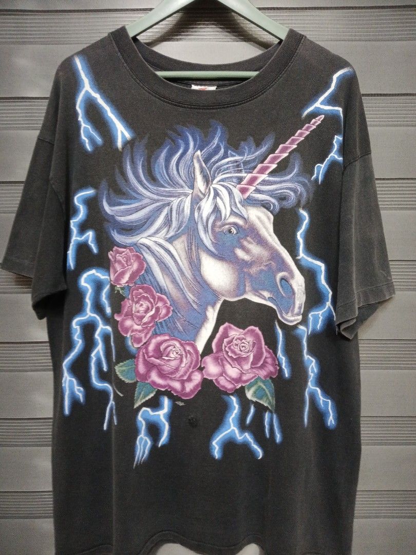 Unicorn American Thunder (Category: Vintage Collectibles) located in Manila. Submitted by jettoofinds (Listing ID 1468160699, Image 1). Description: Unicorn AMT -22x30 - SATW - HL -Minimal Stains - Fade.