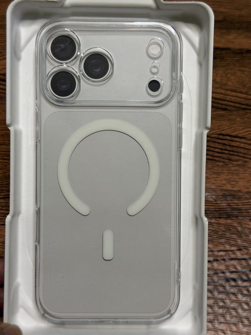 UNIQ AirSuit MagSafe Case for iPhone 17 Pro Max (Category: Cases & Sleeves) located in Quezon City. Submitted by ianediamzon (Listing ID 1468280408, Image 3). Description: - Brand: UNIQ Ultra-Slim Armor-Grade Tough Case - Compatibility: iPhone 17 Pro Max - MagSafe: Built-in magnets for seamless wireless charging - Protection: Full frame defense with 1.3mm scratch shield and 1.1mm precise grip - Design: Scratch-resistant with long-lasting clarity 