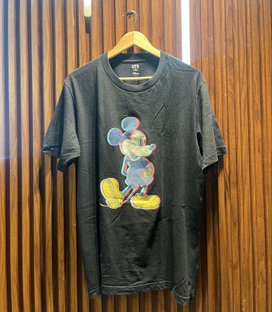 Uniqlo x Disney (XL) (Category: Tshirts & Polo Shirts ) located in San Pedro. Submitted by iamharoldguerrero (Listing ID 1468059145, Image 1). Description: Uniqlo Mickey Stands Short Sleeve UT X Disney (XL) Price: ₱250 only! Details: - Original Pre-Loved Shirt - Condition: 9/10 (sign of usage) - Dimensions: H; 28, W;19.5 (inches) - Size on Tag: XL fits Large Location: San Pedro, Laguna - Free Delivery within San Pedro Area - if Malayo Shipping vi