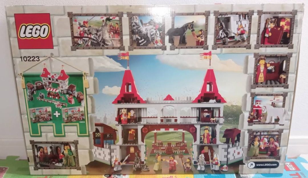 Unopened LEGO Kingdoms Joust 10223 (Category: Lego & Building Sets) located in Caloocan City. Submitted by letao_shopping_ph (Listing ID 1468166634, Image 2). Description: LEGO Kingdoms Joust 10223 is unopened. The item is in relatively good condition and remains unopened. However, as it has been stored privately, the box may have minor scuffs or other damage. For inquiries regarding defective items or missing parts, please contact the manufactur