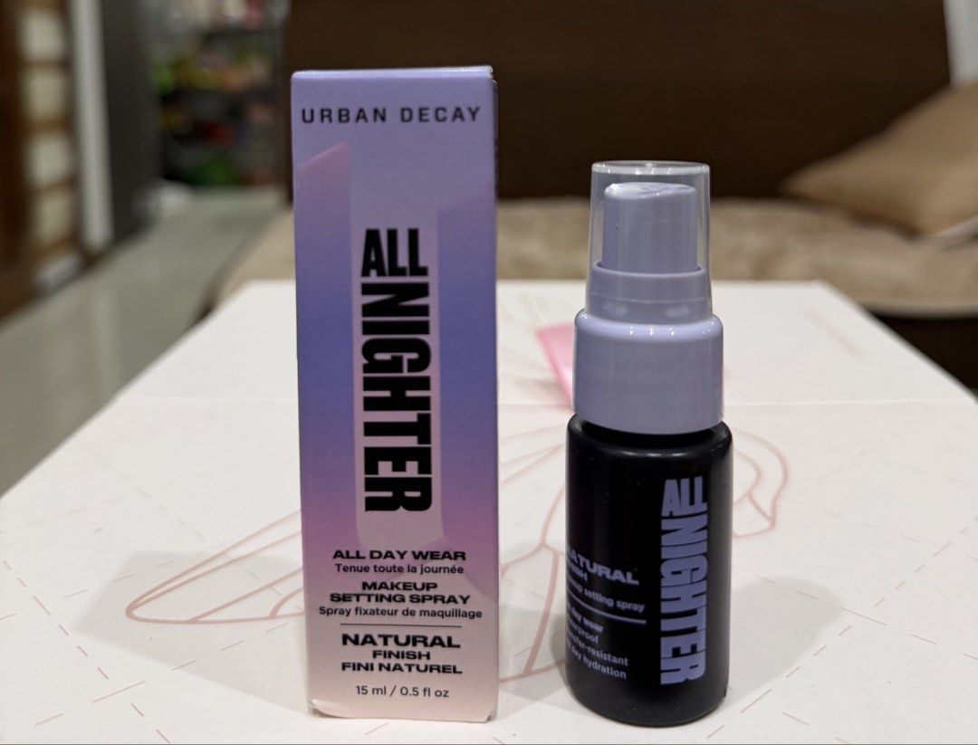 Urban Decay All Nighter Makeup Setting Spray (Category: Makeup) located in Las Pinas. Submitted by mitch_24 (Listing ID 1468203454, Image 1). Description: .