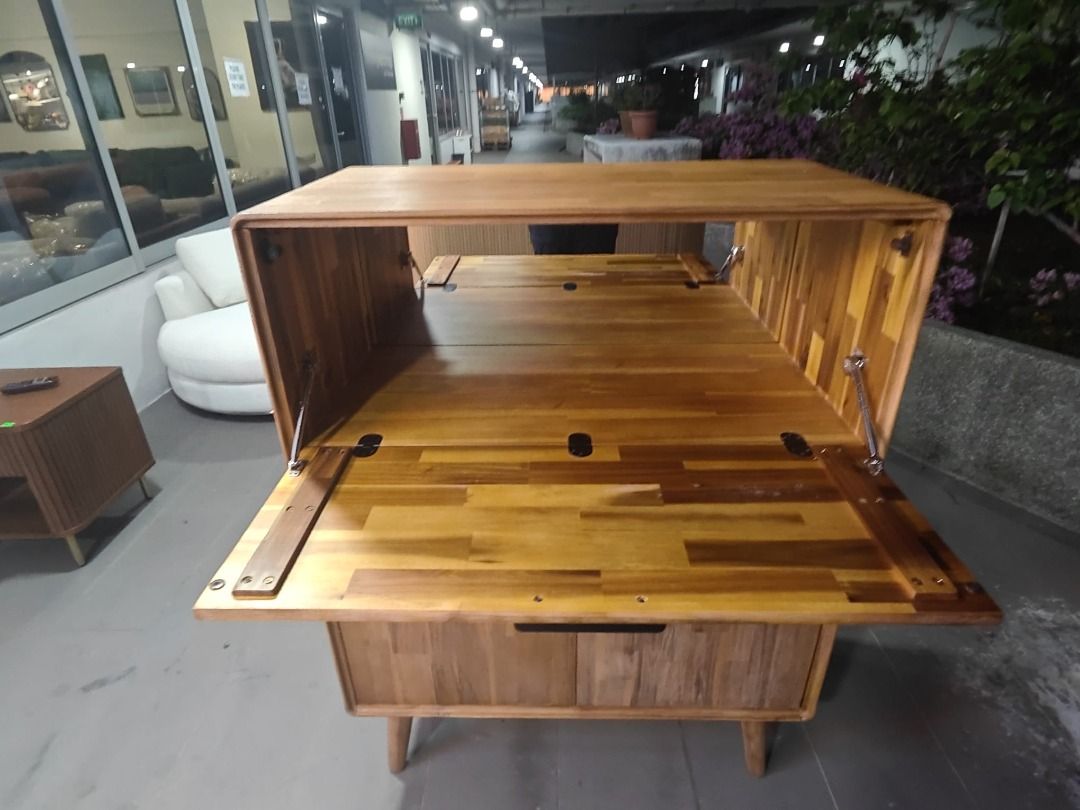 SEB Bar Cabinet, Tall , Furniture & Home Living, Furniture, Shelves ...
