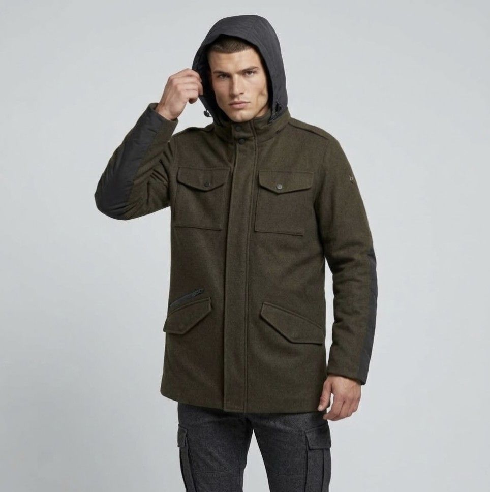 VICTORINOX wool jacket (packable hood) (Category: Coats, Jackets and Outerwear) located in Baguio. Submitted by archival_thrifted.ph. (Listing ID 1468140655, Image 1). Description: FOR SALE‼️ . VICTORINOX WOOL JACKET . EXCELLENT CONDITION .W/PACKABLE HOOD .XS ON TAG CAN FIT S-M .PHP 1980 PLUS SF .❌❌ COP/COD .MOP GCASH . COURIER J&T .BAGUIO AREA .DM FOR SURE BUYER TY.