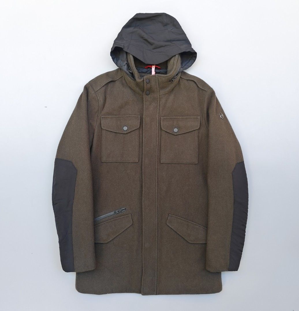 VICTORINOX wool jacket (packable hood) (Category: Coats, Jackets and Outerwear) located in Baguio. Submitted by archival_thrifted.ph. (Listing ID 1468140655, Image 3). Description: FOR SALE‼️ . VICTORINOX WOOL JACKET . EXCELLENT CONDITION .W/PACKABLE HOOD .XS ON TAG CAN FIT S-M .PHP 1980 PLUS SF .❌❌ COP/COD .MOP GCASH . COURIER J&T .BAGUIO AREA .DM FOR SURE BUYER TY.