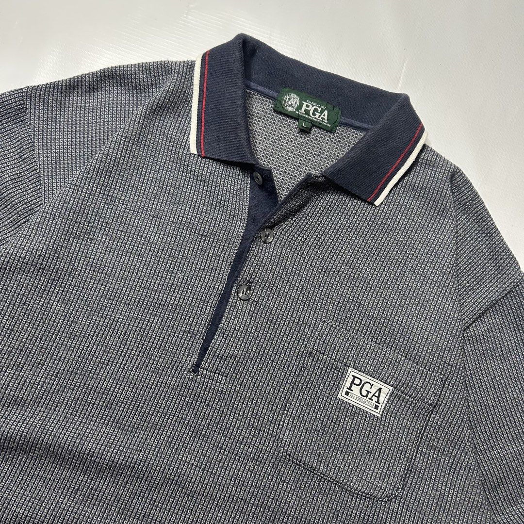 Vintage 90’s PGA Longsleeves (Category: Tshirts & Polo Shirts ) located in Antipolo. Submitted by wvyfrnds (Listing ID 1468223674, Image 2). Description: Vintage 90’s PGA Longsleeves Size: L Dimensions (Inches): Length: 27 Width: 21.5 Color Rate: 9/10 Issues - Collar line 395 PLUS SF.