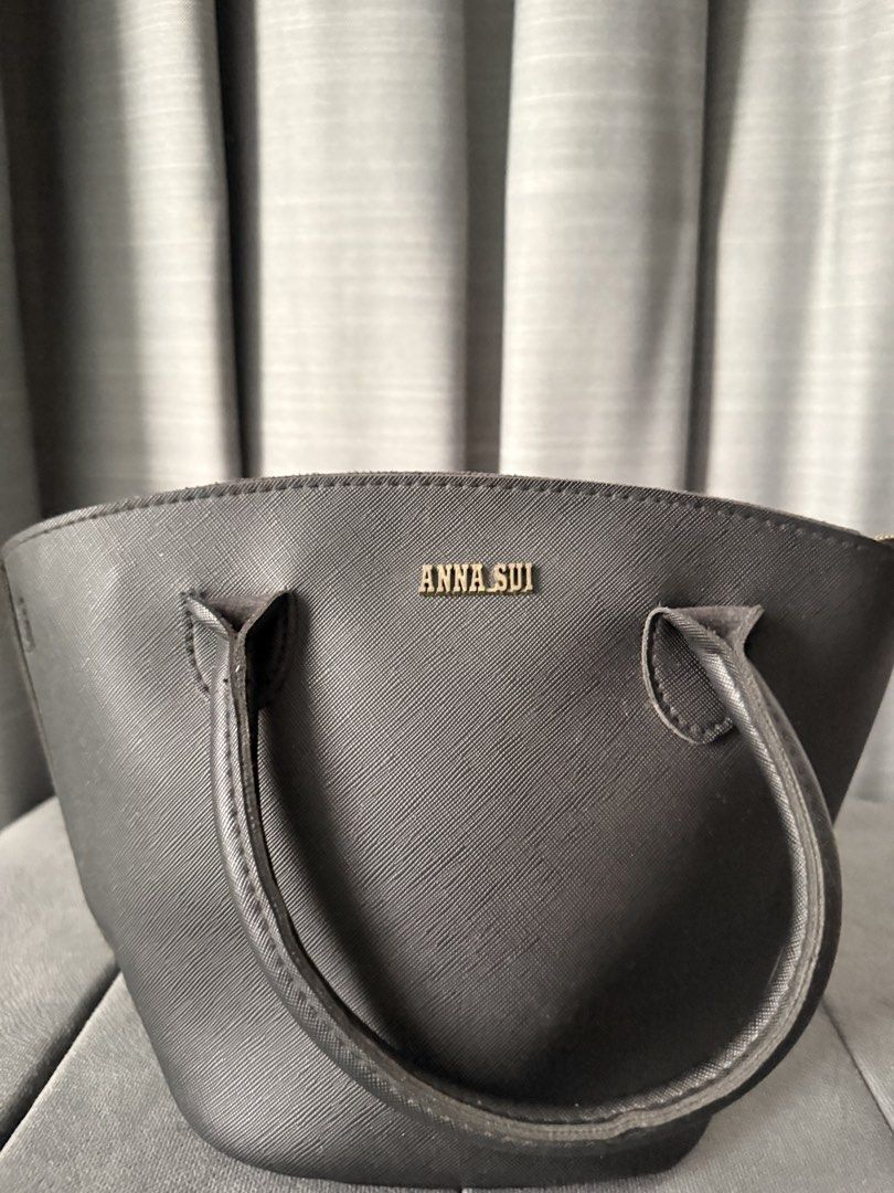 Vintage Anna Sui Bag (w/ strap) (Category: Purses & Pouches) located in Manila. Submitted by hangyodonz (Listing ID 1468077492, Image 2). Description: Vintage Anna Sui Bag (w/ strap) 𐃘 condition: 9/10 𐃘 with strap 𐃘 minor flaws.