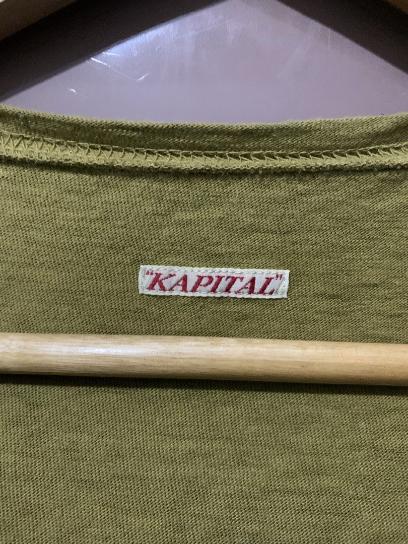 Vintage Kapital Pullover Top Japan (Category: Shirts) located in Bulacan. Submitted by ridersthrift_ph (Listing ID 1468088390, Image 3). Description: Authentic Made in Japan No Flaws Rare Piece Size 1 Gcash Payment Bulacan 📍.