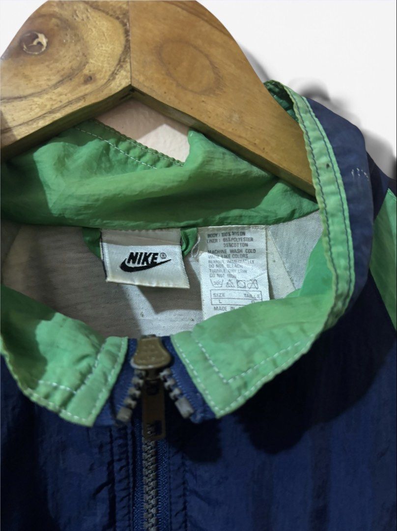 Vintage Nike Jacket (Category: Coats, Jackets and Outerwear) located in Manila. Submitted by pleace.vintage (Listing ID 1468098546, Image 3). Description: For Sale Vintage Nike Jacket Large on tag fits up to XLarge ₱700 only! Sampaloc, Manila.