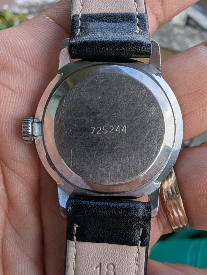 Vintage Raketa Copernicus Russian Watch (Category: Men's Watches) located in Makati City. Submitted by greatbuysmnl (Listing ID 1468283227, Image 2). Description: Vintage Raketa Copernico Hand wind watch beige dial with unique planetary hands Russian Made in very good condition. .
