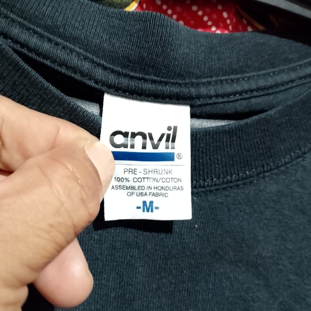 Vintage The Used (Category: Activewear) located in Davao. Submitted by outdatedfinds (Listing ID 1468127706, Image 2). Description: Vintage The Used Anvil Blue Tag size medium 20X26.5 bleach Stains issue 750 plus sf Davao City Location hmu.