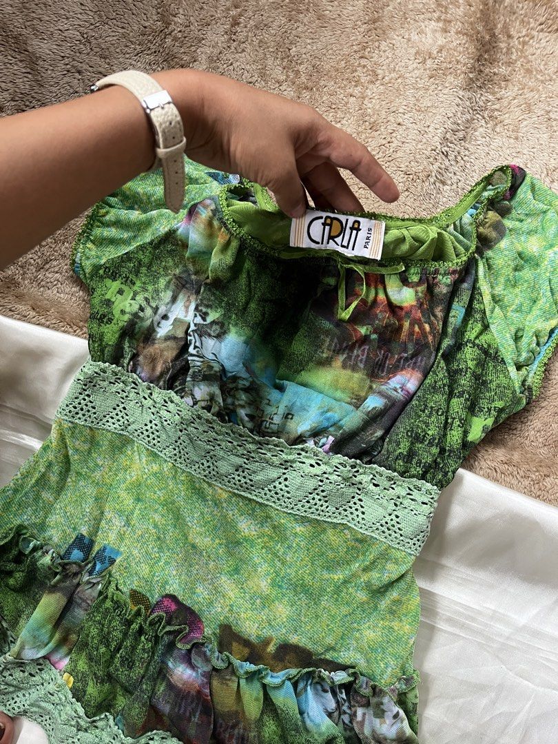 VINTAGE TOP (Category: Blouses) located in Cagayan de Oro. Submitted by epicbird.185fef (Listing ID 1468148533, Image 3). Description: 🎀BABY DOLL VINTAGE TOP 🎀medium 🎀good as new! Flaws: last part pics Mine💰200 Steal💸250 Grab💵300 Lock🔐 450 AU☑️ + sf 🥀no when worn! ‼️mine now, pay now!‼️.