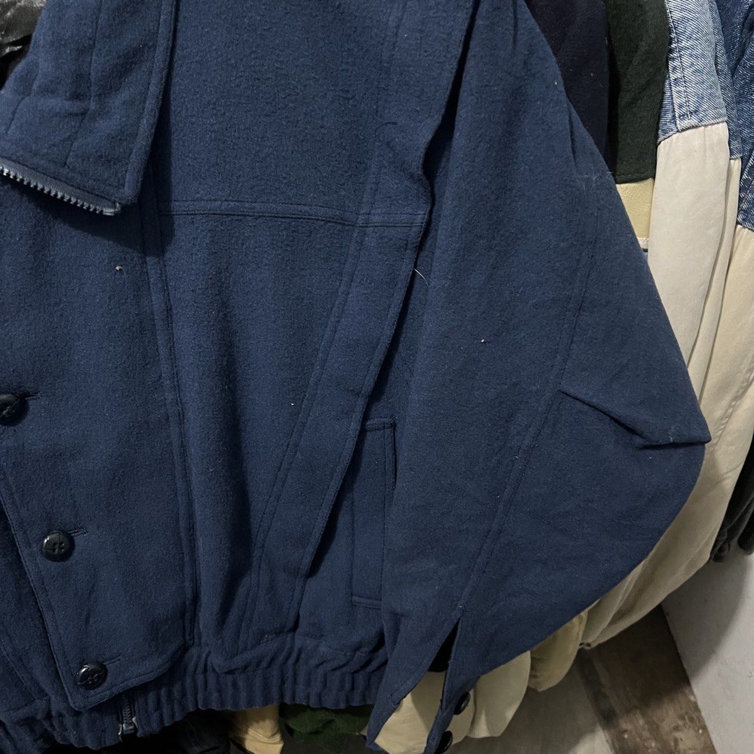 Vintage two sports wool jacket (Category: Coats, Jackets and Outerwear) located in Baguio. Submitted by itsvintageclothing (Listing ID 1468152961, Image 2). Description: Length 25 Pit to pit 25.