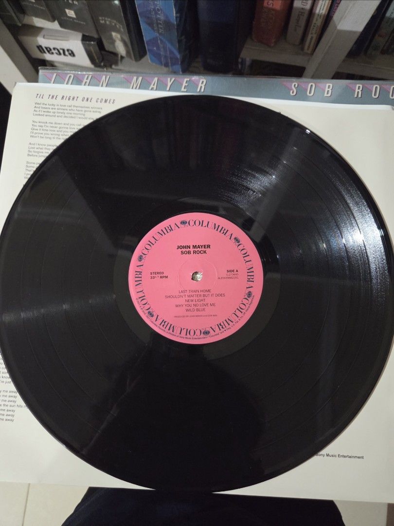 [Vinyl record] John Mayer - Sob Rock (Category: Vinyls) located in Cainta. Submitted by chloeorrtega (Listing ID 1468245481, Image 3). Description: FS: John Mayer - Sob Rock (black pressing) Near Mint (NM) with shrink wrap. Spun about 5 times only RFS: Got a copy of Room for Squares and Continuum + Sob Rock is not particularly my favorite album of his. LOC: Cainta, Rizal. Can do meet-ups in BGC and Makati Price is still negotiable 😊.