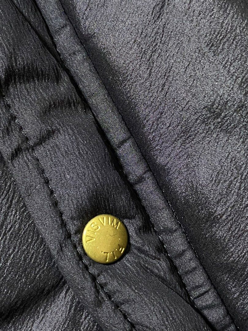 Visvim Detora Down Coat (Category: Coats, Jackets and Outerwear) located in Makati City. Submitted by earnx_ (Listing ID 1468187218, Image 3). Description: VISVIM DETORA DOWN COAT - Fall/Winter 2016 - Size 3 on tag - Dimension is 22x28 - Searchable code - NEGOTIABLE FOR SURE BUYER ‼️‼️ Visvim Detora Down Coat from Fall/Winter 2016. Features a black down-filled body, ribbed knit shawl collar and cuffs, snap-button pockets, and adjustable hem detai