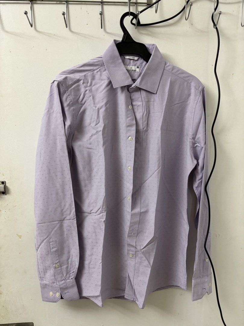 WALLSTREET PURPLE MEDIUM LONG SLEEVES (Category: Coats, Jackets and Outerwear) located in Bacoor. Submitted by ohitswaltz (Listing ID 1468153969, Image 1). Description: Meetup Bacoor Area Only. Shipping via Lalamove (PAYMENT FIRST).