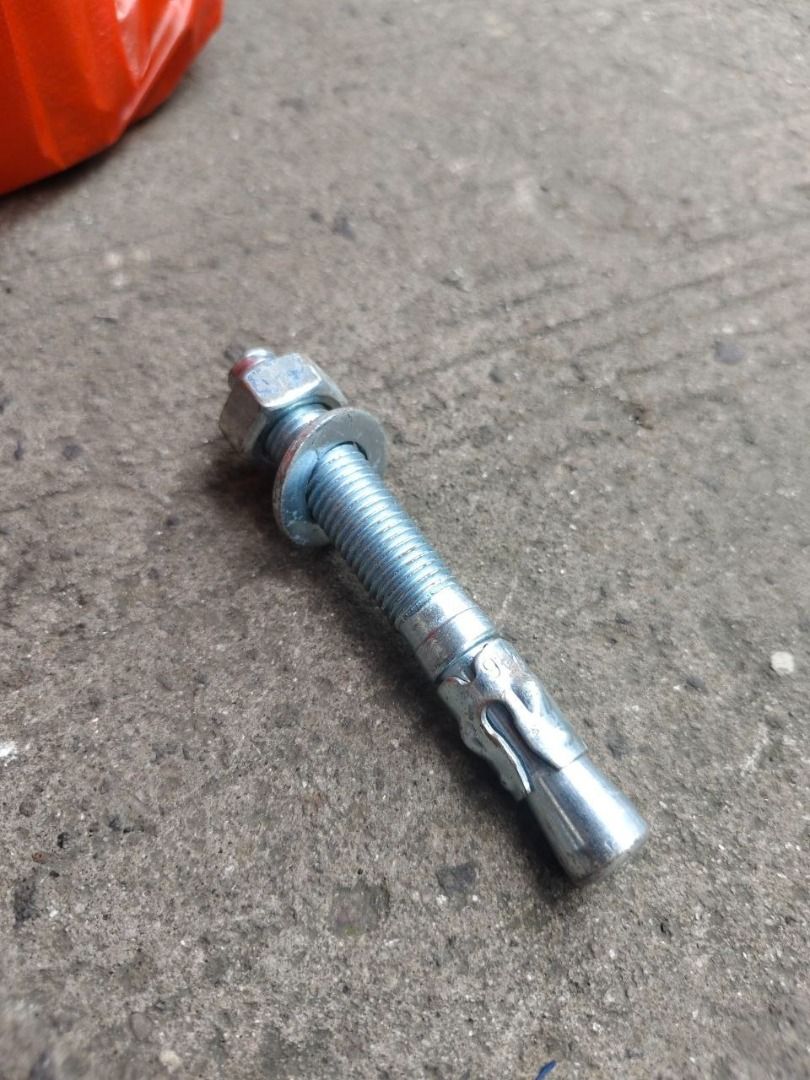 WEDGE ANCHOR BOLT SPECS:6MM X 60MM (Category: Home Improvement Tools & Accessories) located in Manila. Submitted by 09171479278_elsie. (Listing ID 1468066219, Image 2). Description: WEDGE ANCHOR BOLT SPECS:6MM X 60MM.