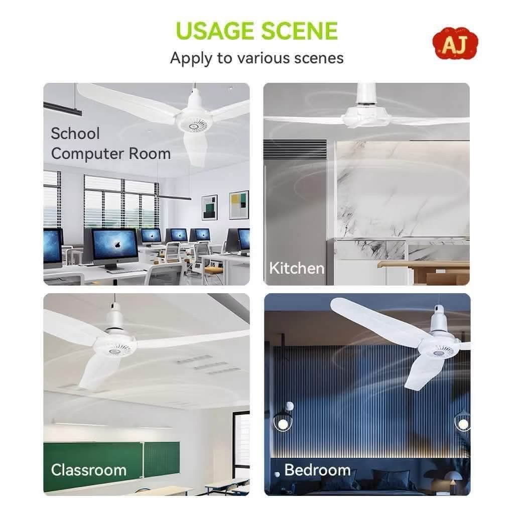White 3-Blade Hanging Ceiling Fan with Cord Switch (Category: Fans) located in Manila. Submitted by iliasjen3082126 (Listing ID 1468217088, Image 3). Description: - Color: Clean white finish - Blades: 3 blades with good airflow - Operation: Convenient inline switch - Installation: Easy to hang and plug in - Ideal for: School computer rooms, classrooms, kitchens, or bedrooms .