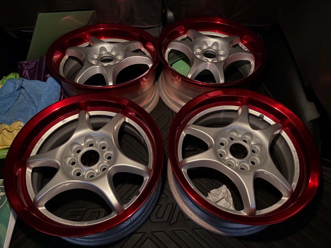 Work Pietra (Category: Mags and Tires) located in Manila. Submitted by mosestoor61006 (Listing ID 1468194735, Image 1). Description: Original JDM Pcd 100x8 15x 6.5 et 37 Newly Refurbished .