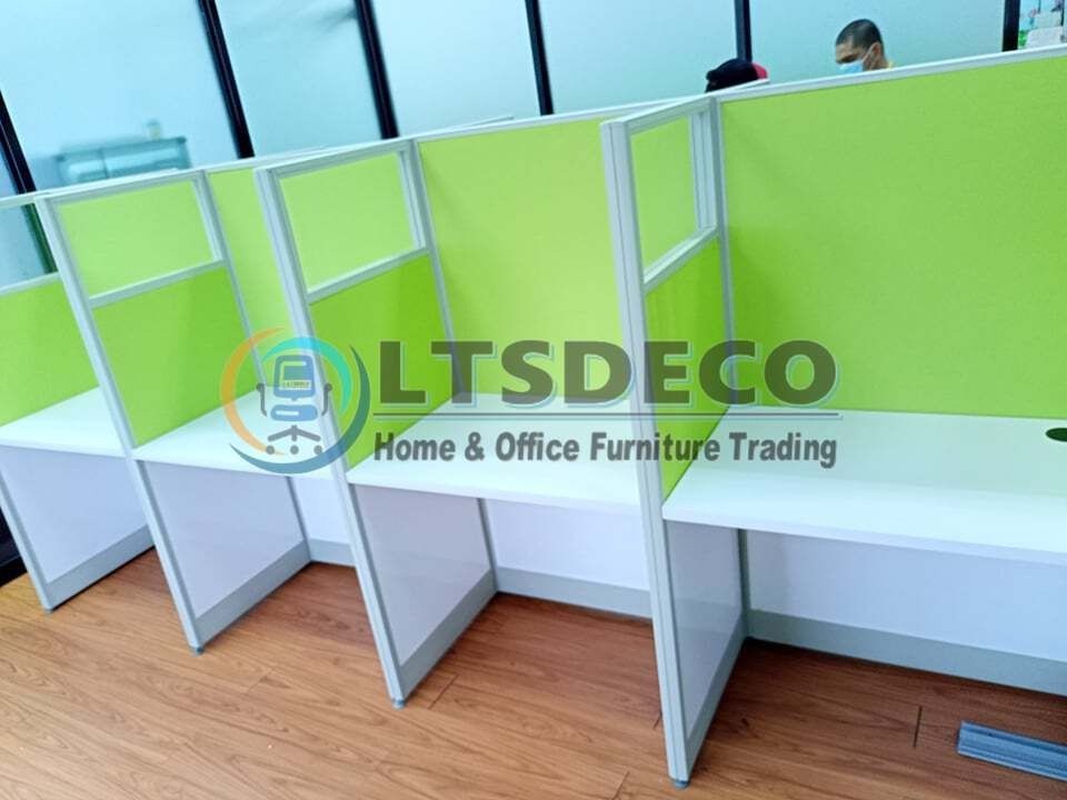 workstation table customized office partition with glass (Category: Office Furniture & Fixtures) located in Caloocan City. Submitted by lara.ltsdeco (Listing ID 1468142808, Image 2). Description: 👉Are you looking for WORKSTATION, MODULAR CUBICLES OFFICE PARTITION, and OFFICE FURNITURE SUPPLIER? LTSDECO Furniture, is direct supplier, manufacturer, and trusted provider of high quality, affordable and durable modular office divider partition, home 