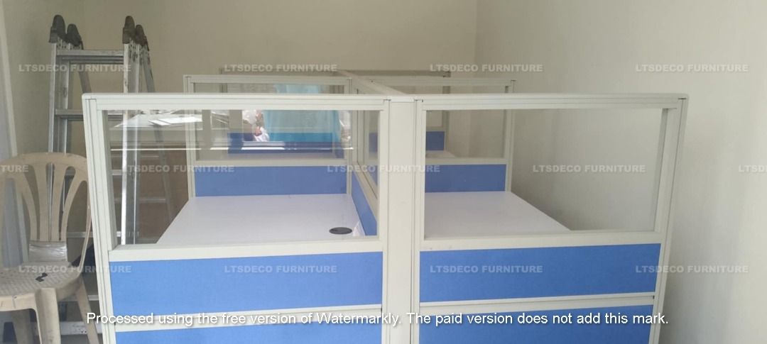 WORKSTATION TABLE WITH GLASS OFFICE PARTITIONS (Category: Office Furniture & Fixtures) located in Caloocan City. Submitted by cheska.ltsdeco (Listing ID 1468083663, Image 1). Description: 👉Are you looking for WORKSTATION, MODULAR CUBICLES OFFICE PARTITION, and OFFICE FURNITURE SUPPLIER? LTSDECO Furniture, is direct supplier, manufacturer, and trusted provider of high quality, affordable and durable modular office divider partition, home and offi