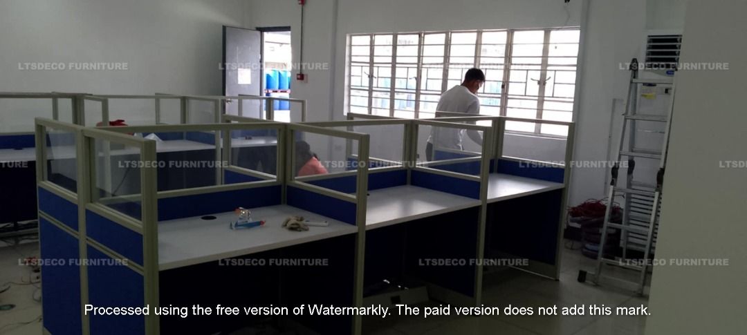 workstation tables customized office partitions (Category: Office Furniture & Fixtures) located in Caloocan City. Submitted by cheska.ltsdeco (Listing ID 1468067617, Image 1). Description: 👉Are you looking for WORKSTATION, MODULAR CUBICLES OFFICE PARTITION, and OFFICE FURNITURE SUPPLIER? LTSDECO Furniture, is direct supplier, manufacturer, and trusted provider of high quality, affordable and durable modular office divider partition, home and off