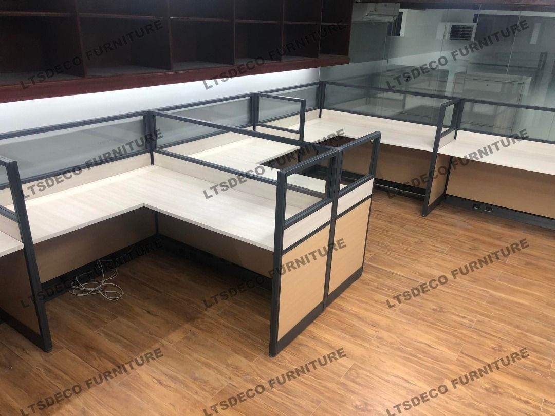 workstation tables customized office partition furnitures customized (Category: Office Furniture & Fixtures) located in Caloocan City. Submitted by cheska.ltsdeco (Listing ID 1468078896, Image 3). Description: 👉Are you looking for WORKSTATION, MODULAR CUBICLES OFFICE PARTITION, and OFFICE FURNITURE SUPPLIER? LTSDECO Furniture, is direct supplier, manufacturer, and trusted provider of high quality, affordable and durable modular office divider pa