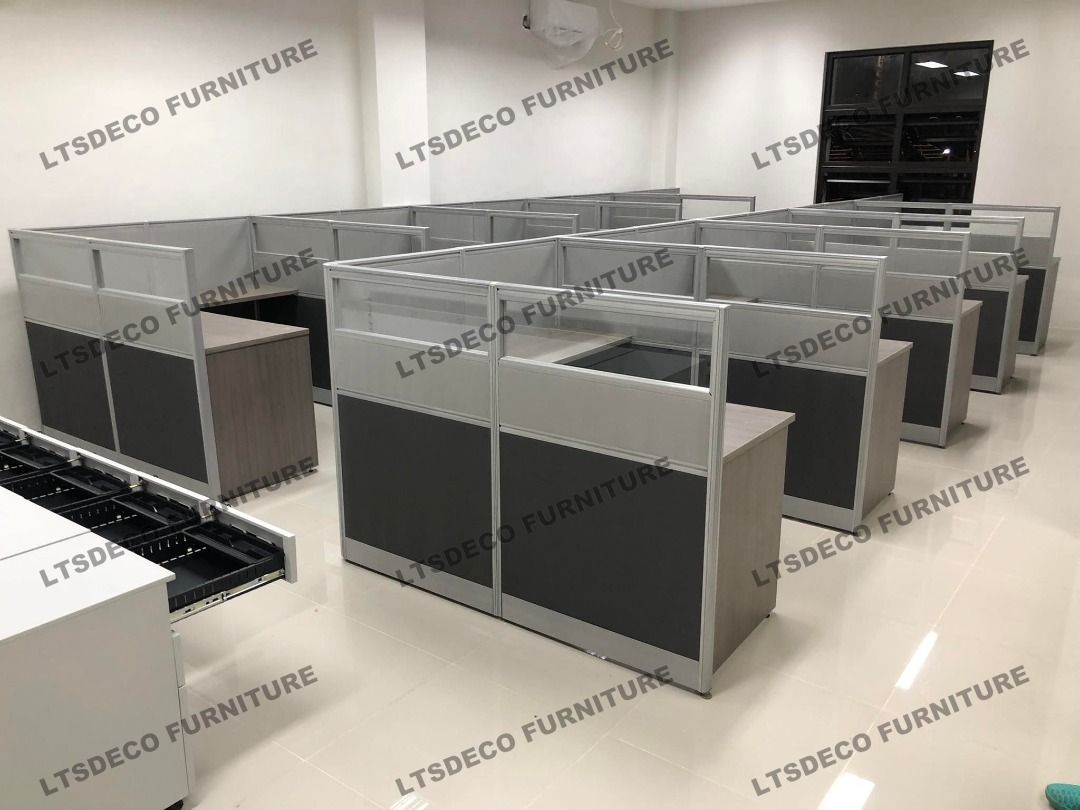 workstation tables modular office partition customized (Category: Office Furniture & Fixtures) located in Caloocan City. Submitted by cheska.ltsdeco (Listing ID 1468063853, Image 1). Description: 👉Are you looking for WORKSTATION, MODULAR CUBICLES OFFICE PARTITION, and OFFICE FURNITURE SUPPLIER? LTSDECO Furniture, is direct supplier, manufacturer, and trusted provider of high quality, affordable and durable modular office divider partition, home 