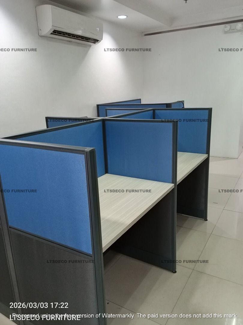 WORKSTATION TABLES MODULAR OFFICE PARTITION FURNITURE CUSTOMIZED (Category: Office Furniture & Fixtures) located in Mandaluyong City. Submitted by jessalyn.montero (Listing ID 1468130222, Image 1). Description: 👉Are you looking for WORKSTATION, MODULAR CUBICLES OFFICE PARTITION, and OFFICE FURNITURE SUPPLIER? LTSDECO Furniture, is direct supplier, manufacturer, and trusted provider of high quality, affordable and durable modular office divider p