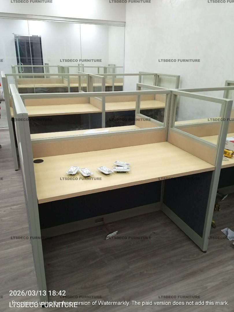 WORKSTATION TABLES MODULAR OFFICE PARTITION OFFICE FURNITURES (Category: Office Furniture & Fixtures) located in Caloocan City. Submitted by cheska.ltsdeco (Listing ID 1468133185, Image 3). Description: 👉Are you looking for WORKSTATION, MODULAR CUBICLES OFFICE PARTITION, and OFFICE FURNITURE SUPPLIER? LTSDECO Furniture, is direct supplier, manufacturer, and trusted provider of high quality, affordable and durable modular office divider partition