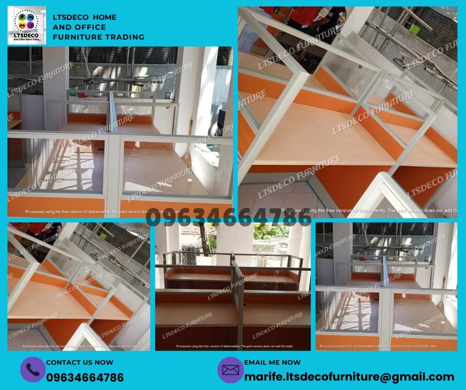 workstation tables modular office partition furnitures customized (Category: Office Furniture & Fixtures) located in Quezon City. Submitted by lailace (Listing ID 1468144620, Image 3). Description: 👉Are you looking for WORKSTATION, MODULAR CUBICLES OFFICE PARTITION, and OFFICE FURNITURE SUPPLIER? LTSDECO Furniture, is direct supplier, manufacturer, and trusted provider of high quality, affordable and durable modular office divider partition, hom