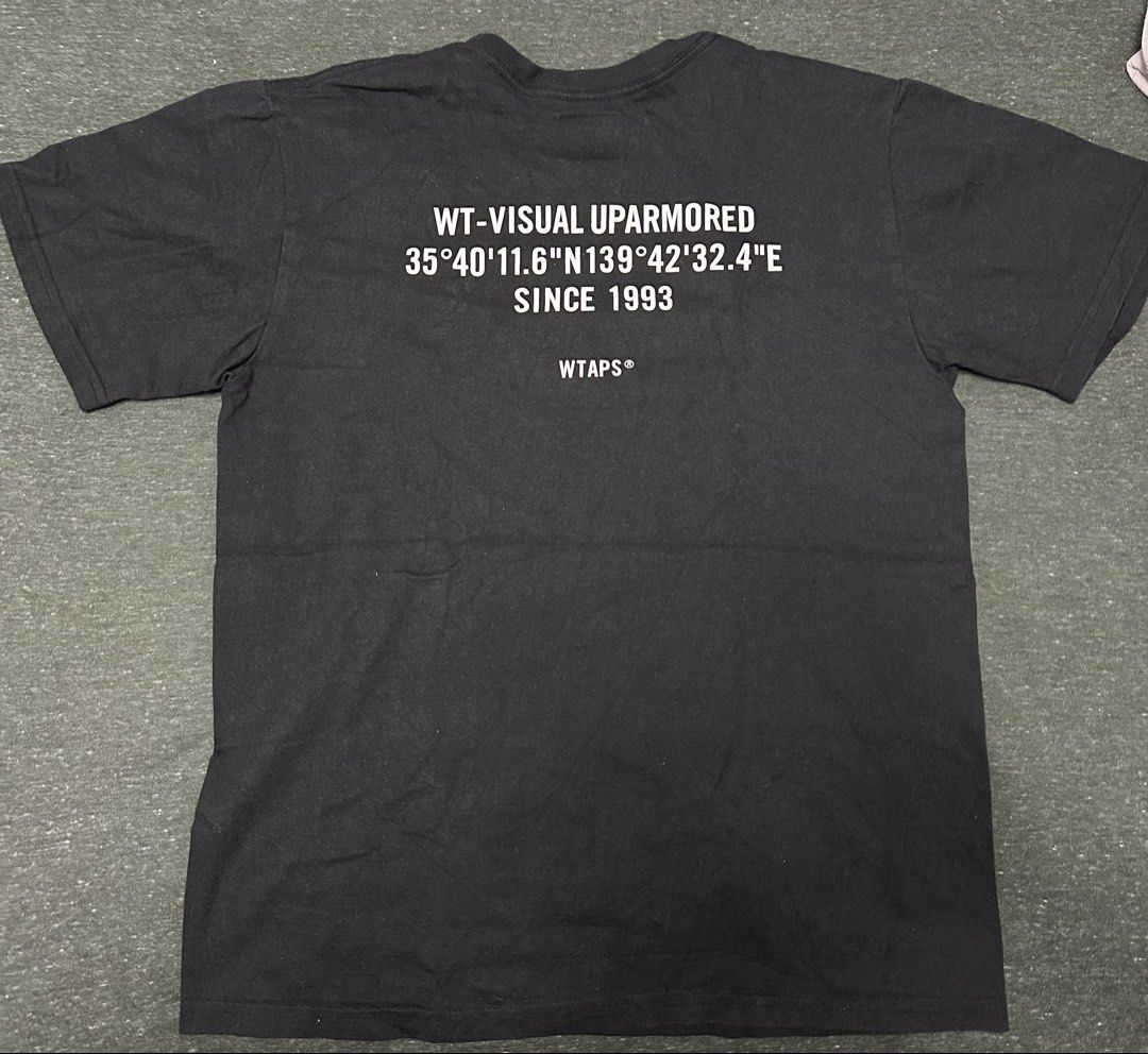 Wtaps tee （分類：T-shirt、恤衫、有領衫）位於 Hong Kong。 由 maxyuen1989 提交（商品編號 1468073284，圖片 2）。簡介： Wtaps tee size 01 90% new 購自香港代購。
