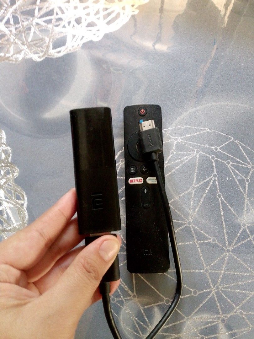 Xiaomi Mi TV Stick with Remote (Category: TV Parts & Accessories) located in Bulacan. Submitted by msjei_ (Listing ID 1468166422, Image 2). Description: - Turns any regular TV into a Smart TV instantly - Plugs straight into your HDMI port with a compact, portable design - Powered by Android TV for smooth streaming - Includes original voice remote with dedicated Netflix and Prime Video buttons - Budget-friendly way to enjoy your favorite shows wit