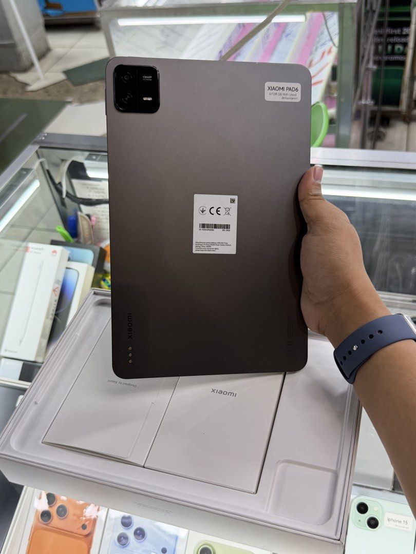 XIAOMI PAD 6 128GB COMPLETE (Category: Others) located in Manila. Submitted by ram-gadget-shop (Listing ID 1468192639, Image 2). Description: 📍 GREENHILLS SHOPPING CENTER 🔥 RUSH RUSH RUSH SALE! 🔥 📱 iPHONES & ANDROID PHONES FOR SALE & SWAPPING! ✨ ✅ Smooth & Fast Performance ✅ Slightly Used / Well-Maintained Units ✅ Reset to Factory Settings ✅ No Hidden Issues ✅ Free Unit Checking ✅ With Warranty 🎁 FREEBIES INCLUDED: ✅ Tempered Glass ✅ Charger