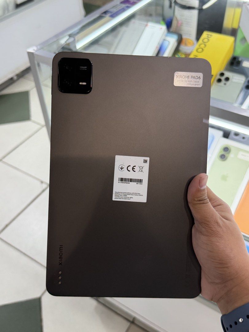 XIAOMI PAD 6 128GB COMPLETE (Category: Others) located in Manila. Submitted by ram-gadget-shop (Listing ID 1468192639, Image 1). Description: 📍 GREENHILLS SHOPPING CENTER 🔥 RUSH RUSH RUSH SALE! 🔥 📱 iPHONES & ANDROID PHONES FOR SALE & SWAPPING! ✨ ✅ Smooth & Fast Performance ✅ Slightly Used / Well-Maintained Units ✅ Reset to Factory Settings ✅ No Hidden Issues ✅ Free Unit Checking ✅ With Warranty 🎁 FREEBIES INCLUDED: ✅ Tempered Glass ✅ Charger
