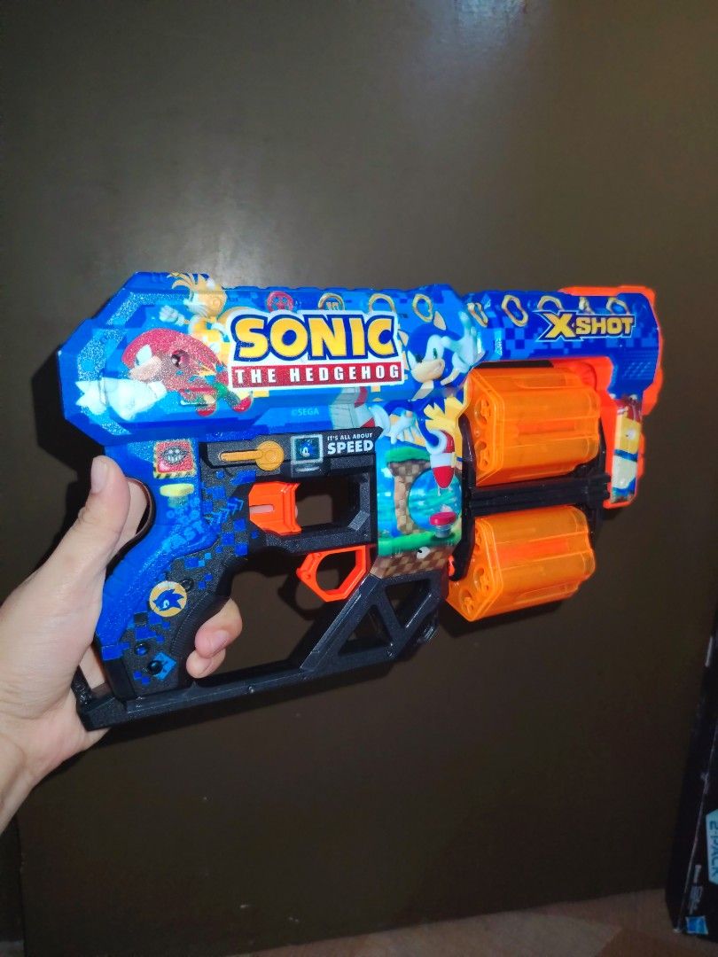 X-Shot Skins Sonic Dread Blaster (Category: Action & Battle Toys) located in Santiago. Submitted by aceheart0118672 (Listing ID 1468141466, Image 1). Description: have signs of usage no darts .