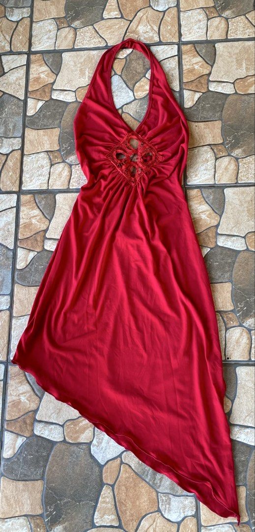 Y2k assymetrical bombshell vintage dress (Category: Dresses) located in Libona. Submitted by fancymum (Listing ID 1468200211, Image 2). Description: PERSONAL FAVORITE this dress is bomb!.