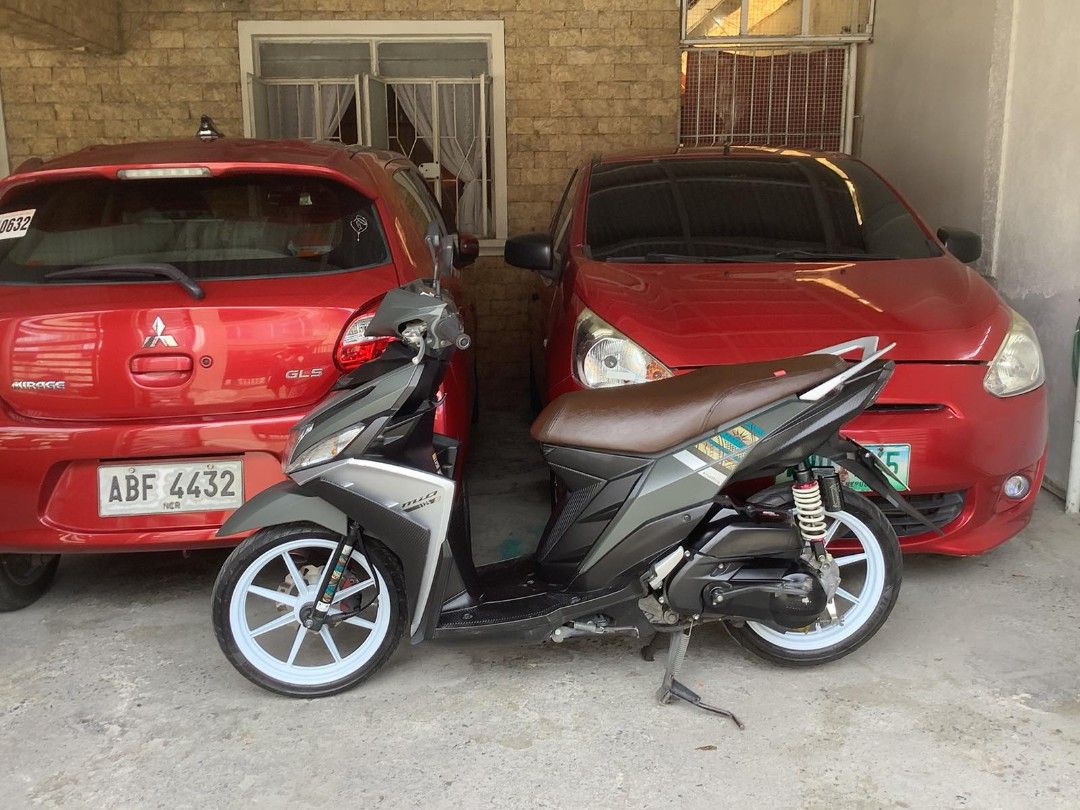 YAMAHA MIO I 125 (Category: Motorbikes for Sale) located in Antipolo. Submitted by nestoanie (Listing ID 1468281140, Image 1). Description: 📌 MIO I 125S FOR SALE 📌 LIMITED EDITION 📌 GOOD AS NEW 📌 NAKA RB8 MAGS 📌 LOW MILEAGE 📌 NOTE: LATE REGISTERED HINDI PO KASI NAGAGAMIT 📌 COMPLETE ORIGINAL O.R C.R 📌 TXT OR CALL NALANG PO ☎️ 09225238803.