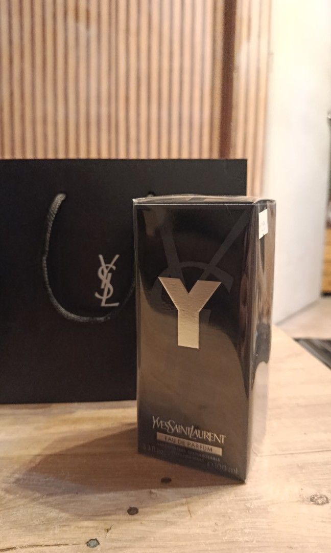 YSL Y EDP Bnew (Category: Fragrance & Deodorants) located in Caloocan City. Submitted by lexusdioni86535 (Listing ID 1468270134, Image 1). Description: Brand new sealed, can do meetup or pickup. with receipt. purchased yesterday..