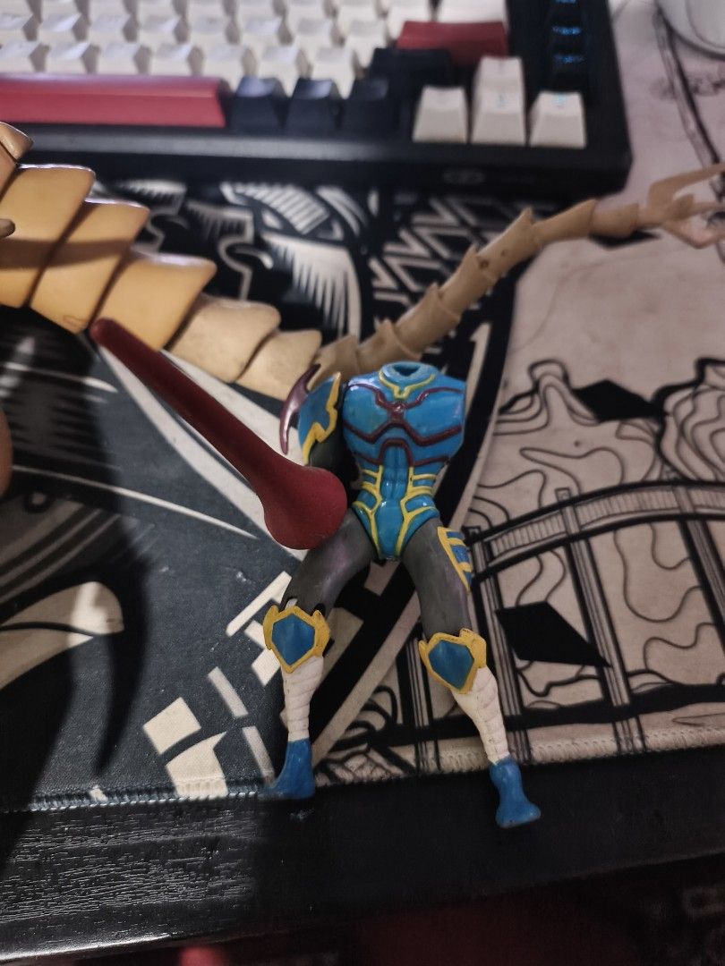 Yu gi Oh Gaia the Fierce Knight (Category: Action & Battle Toys) located in Pasig City. Submitted by randomstuffs23 (Listing ID 1468138317, Image 2). Description: As is missing na arm pati ulo at isang weapon nung tao as is for lalamove or pick up.