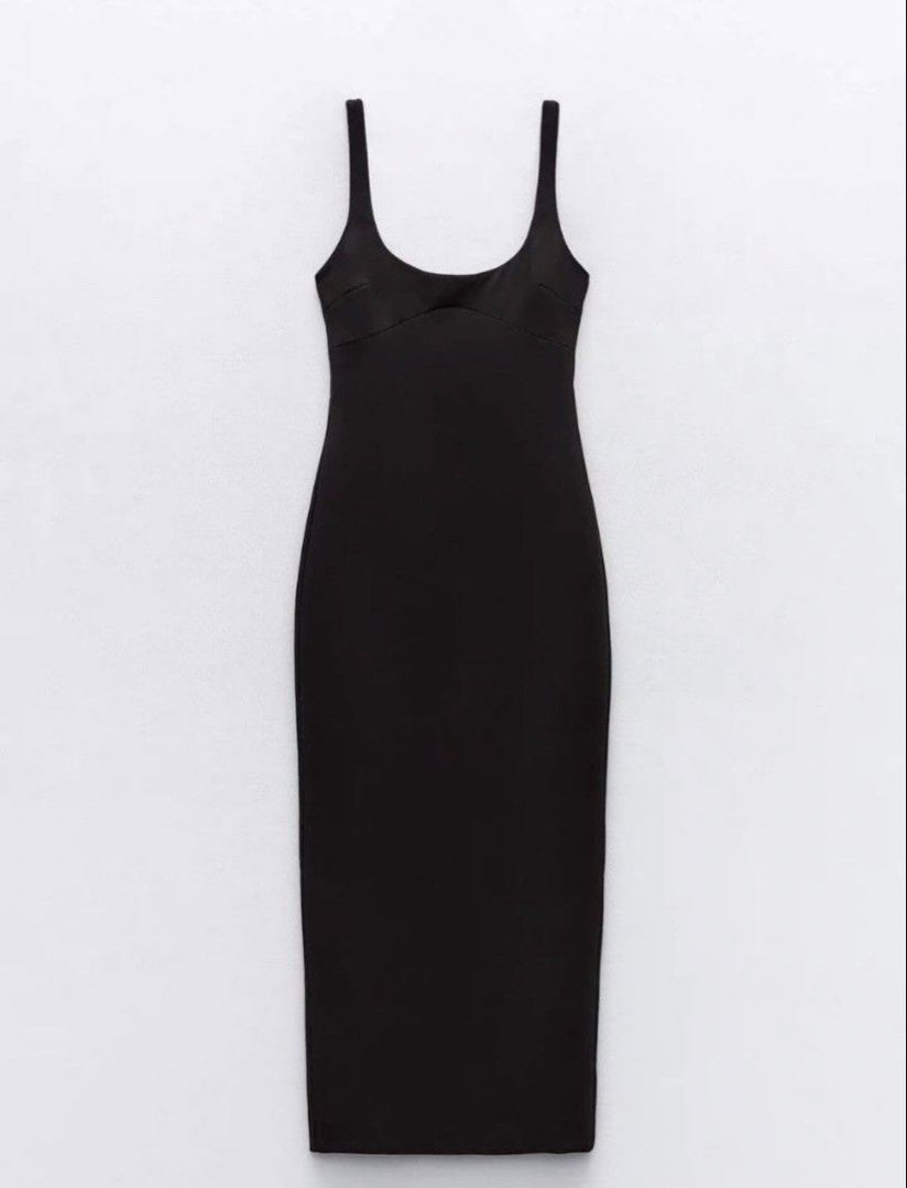 Zara Black Tailored Bustier Maxi Dress (Category: Dresses) located in Bulacan. Submitted by sum1scloset (Listing ID 1468209441, Image 3). Description: SERIOUS BUSINESS ONLY, PLEASE. THOSE WHO WILL WASTE MY TIME WILL BE BLOCKED. closet clean-up to create space for a more sustainable lifestyle 💟 • most pieces are in xxs–xs, with only a few in s • all items are well taken care of and properly stored — i treat my clothes like babies 🤭 • actual phot