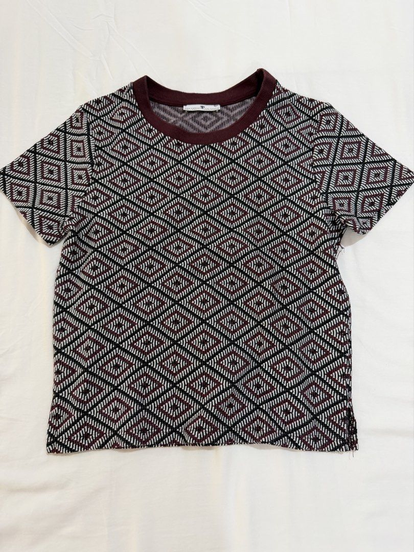 Zara Classy Maroon Top (Category: Blouses) located in San Juan City. Submitted by shoprinat (Listing ID 1468091674, Image 1). Description: good as new.