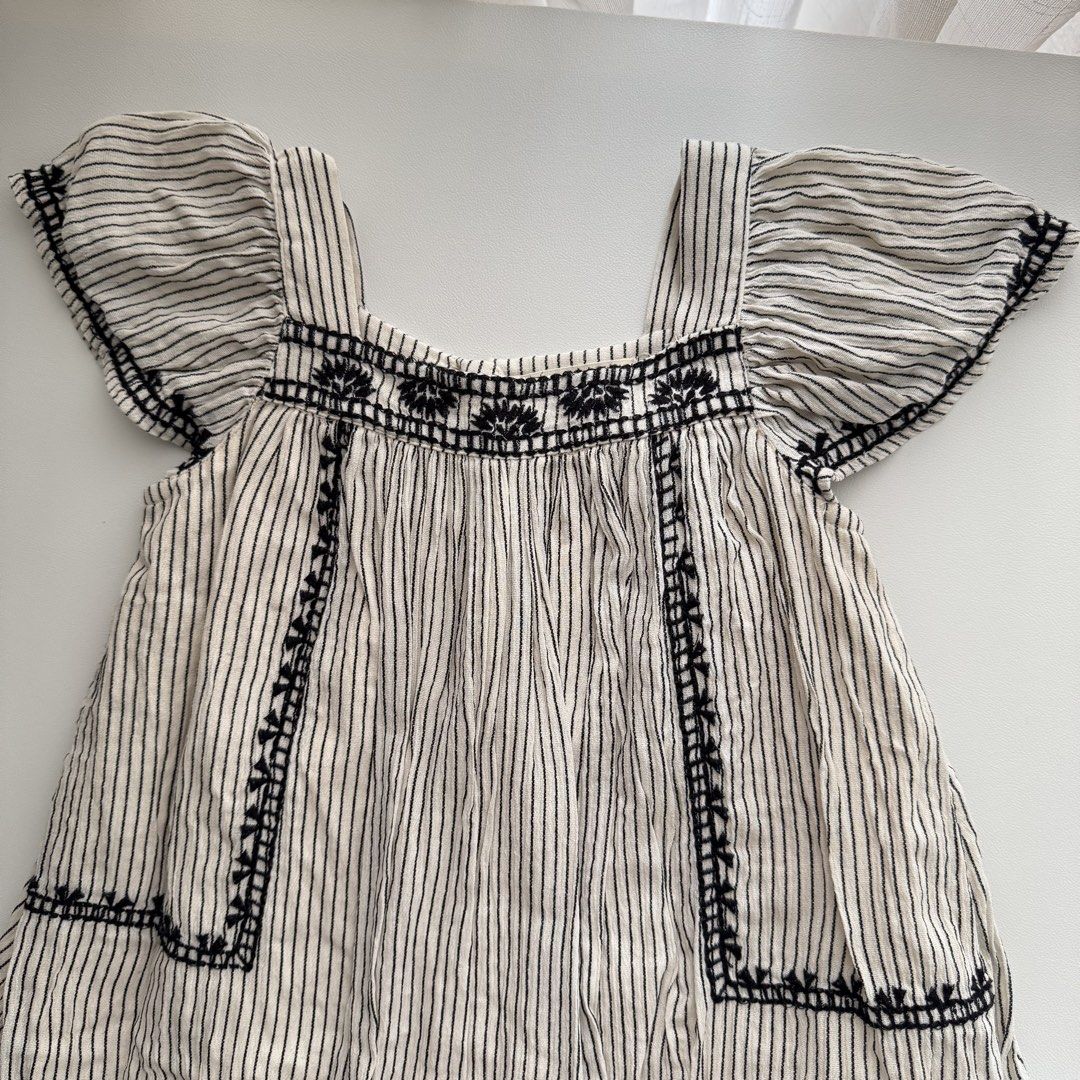 Zara Linen Dress (Category: Babies & Kids Fashion) located in Pasay City. Submitted by littlebebekidsstuff (Listing ID 1468158891, Image 2). Description: Size: 18-24m.
