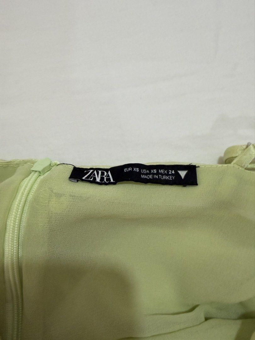 Zara Pastel Green Dress (Category: Dresses) located in San Juan City. Submitted by shoprinat (Listing ID 1468095705, Image 2). Description: .