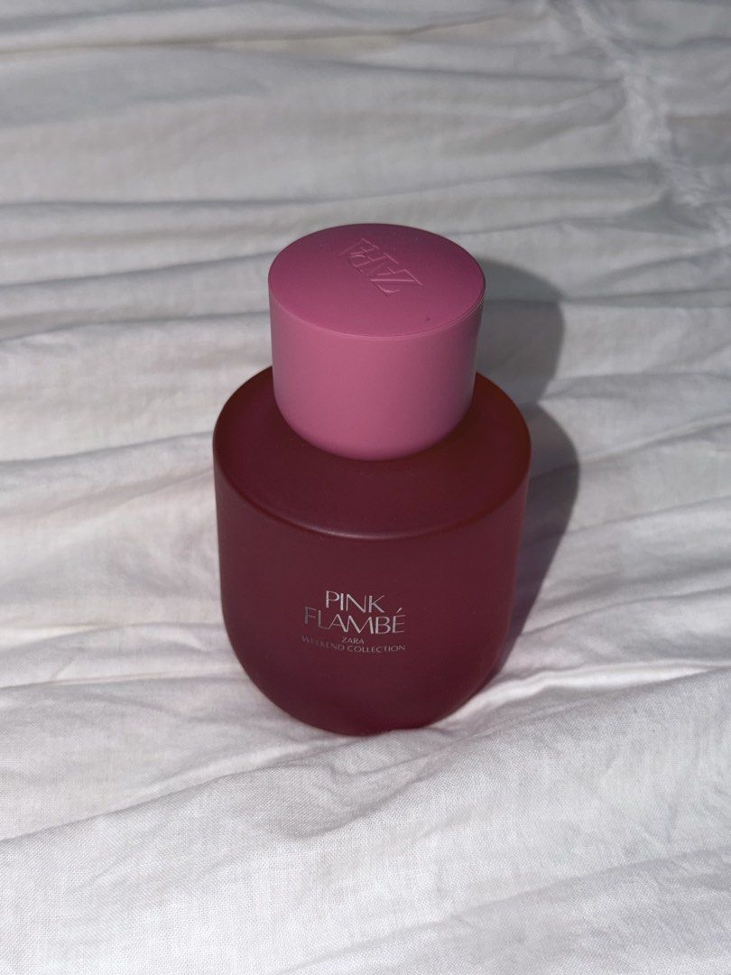 ⋆. 𐙚 ˚ zara pink flambe 90 ml (Category: Fragrance & Deodorants) located in Makati City. Submitted by thezarachives (Listing ID 1468255030, Image 2). Description: .