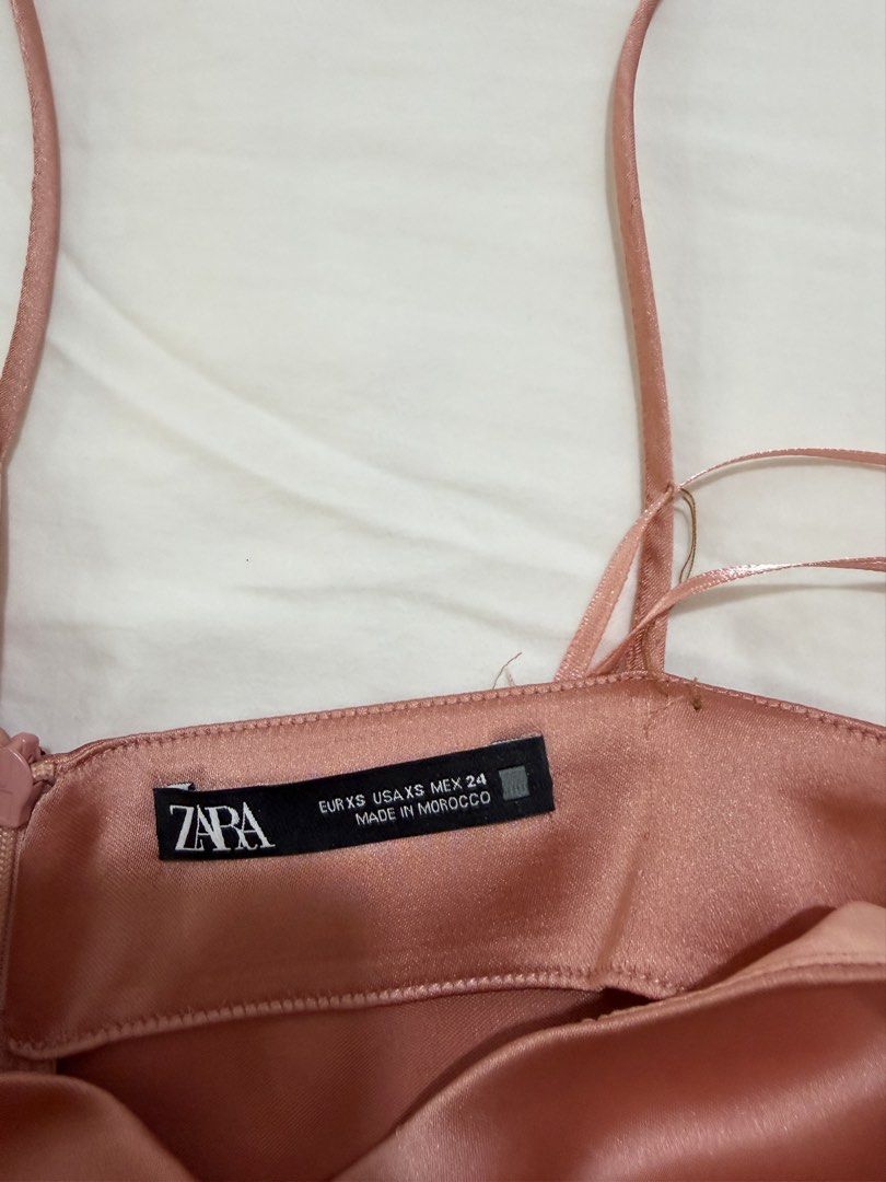 Zara Salmon Pink Dress (Category: Dresses) located in San Juan City. Submitted by shoprinat (Listing ID 1468095202, Image 2). Description: .