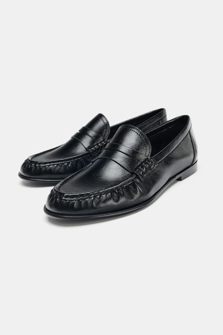 Zara Soft Gathered Loafers (Category: Flats & Sandals) located in Paranaque City. Submitted by consciouscleanout (Listing ID 1468164674, Image 1). Description: Brand new and unused. Bought for 2,695 Women's EU 40, US 9 RFS: impulse buy.