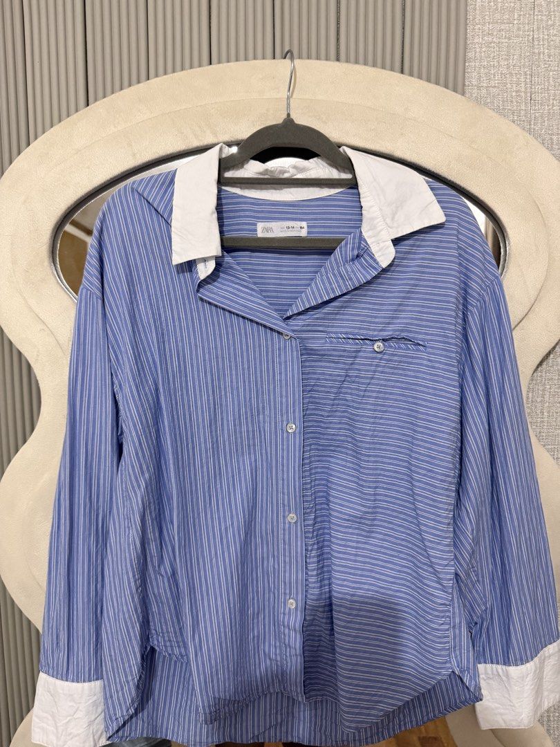 Zara striped long sleeves (Category: Longsleeves) located in Tagaytay City. Submitted by denalycoco51 (Listing ID 1468241336, Image 2). Description: Please manage expectations before claiming! 💕 • NO REFUND / NO EXCHANGE — all sales are final. • ITEM CONDITION: Good as new, Only used once. No issues, stains or pinholes • Can fit-XL • Please check all photos & descriptions carefully. • Payment within 24 hours unless otherwise agreed. • Reservatio