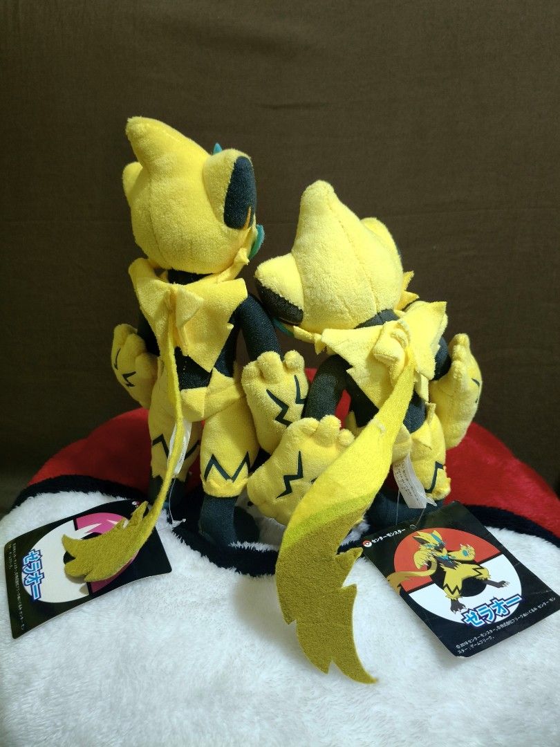 Zeraora Pokemon Center (250 each) (Category: Plushies & Soft Toys) located in Santa Rosa. Submitted by luvdiscplush (Listing ID 1468141227, Image 2). Description: .