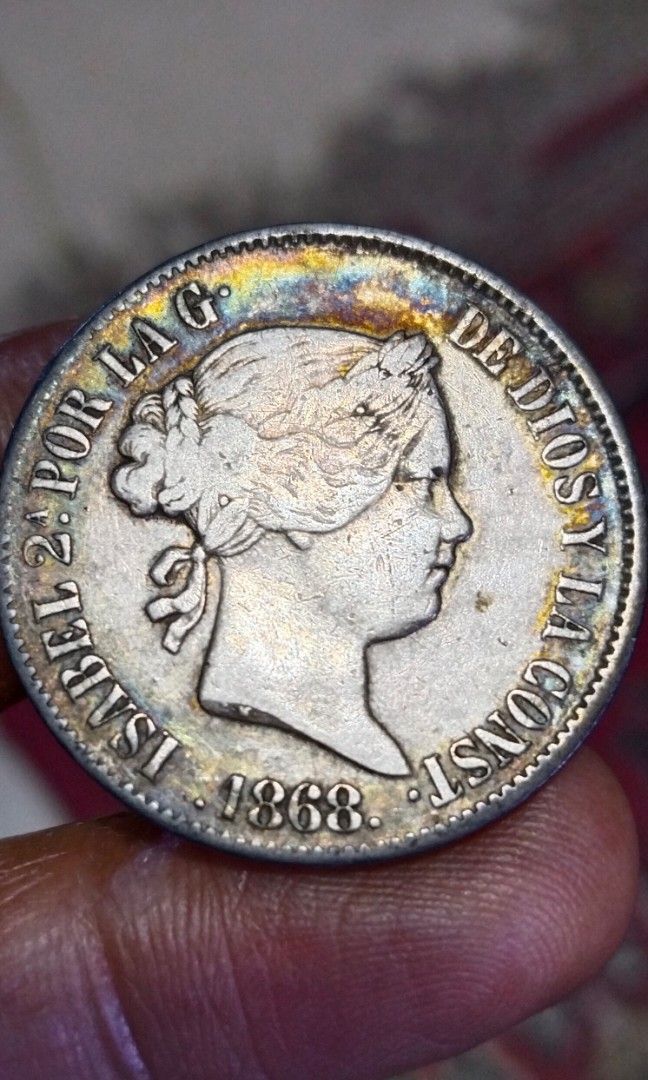 1868 Isabel 50c (Category: Currency) located in Manila. Submitted by wildcrystal.3b537c (Listing ID 1468284145, Image 3). Description: .
